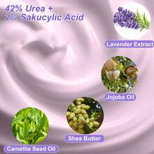1 pieza Crema con 42% de urea - Reparación intensiva de manos y pies para invierno, apta para piel seca y agrietada - Multicolor - Ver 4