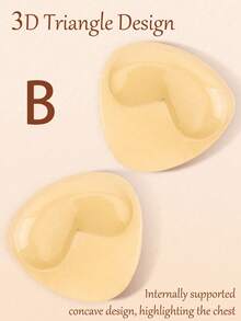 2 PCS Double Sided Sticky Push Up Bra Inserts - Reusable Adhesive Bra With Padding - Sticky Bra For Dresses Bikinis Bra Inserts,Double Sided Self-Adhesive Bra Pads,Sticky Bra Sticky Push Up Bra Lingerie Set Sticky Push Up Bra Push Up Sticky Bra Boob Pads Chest Pads Adhesive Pads - Multicolor - View 26