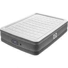 Sealy: AlwayzAire 18" Airbed - Queen - Built-In Comfort Pump Iatable Matr USB Charge Wave Beam Construction Adjustable Firmn Storage Bag - 彩色 - 查看 1