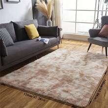 1 szt., bardzo miękka, gruba, puszysta mata podłogowa do salonu, miękka i wygodna, modna i ekskluzywna, dostępna w wielu rozmiarach i kolorach. Mata nadaje się do sypialni, jadalni, salonu i biura, doskonały element wystroju domu.