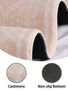 Tapetes roxos malva, estilo minimalista moderno, tapete de corredor, 900g/m², 0,5cm, lavável e lavável à máquina, decoração para casa, sala de estar, cozinha, corredor, quarto, sala de jantar, escritório, todas as estações