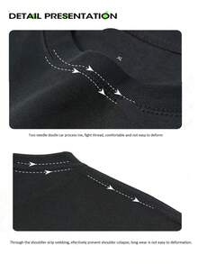 DGA El Mariachi Loco Graphic Tee - Simple Casual Style Graphic 100% Pure Cotton T-Shirt - Soft & Comfortable Crew Neck Short Sleeve Tee Pwith Bold Portrait Print,Streetwear Fashion Top For All Seasons, Casual Streetwear |   Round Neck Tshirt |   Cotton Shirtp - 黑色 - 查看 4