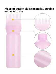 Hair Dyeing Bottle With Comb Shampoo And Applicator Tool-Easy And Precise Hair Color Application,Hair,Travel,Hair Products,Hair Tools,Hair Stuff,Barber,Barber Accessories,Barbershop,Hairdressing Equipment