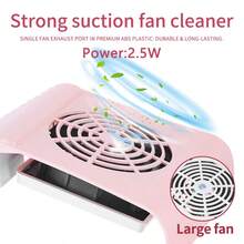 Colector de polvo de uñas con 2 bolsas de filtro, ventilador de vacío compacto, colector de polvo adecuado para principiantes, mini colector de polvo para uñas y herramienta de pedicura para uso doméstico con esmalte de uñas acrílico, regalo de Navidad y regalo del Día de San Valentín