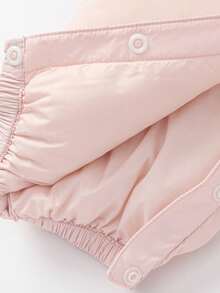 Balabala BalaOne Baby Lightweight Down Jumpsuit Toddler Winter 2025 Warm & Cozy - White Red - View 8