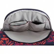 Antitheft Classic Crossbody Bucket Bag Painted Floral One Size Antitheft Classic Crossbody Bucket Bag