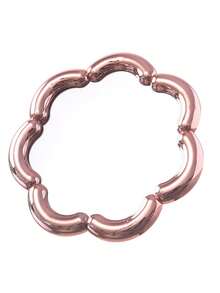 1pc Electroplated Flower Rose Makeup Mirror, Adjustable Tabletop Vanity Mirror For Students, Portable Folding Pocket Mirror For Travel,Cheap,Stocking Stuffers,Makeup,Makeup Tools,Cheap Stuff,Gifts,Gifts For Women,Christmas Gifts