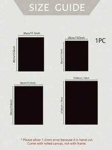 1 pieza Póster de anime clásico en blanco y negro vintage sin marco, decoración de pared de arte HD impermeable. Decoración estética para el hogar y la habitación