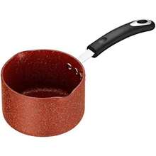 Cacerola y olla All-In-One Stone Earth de Ozeri, con revestimiento de fabricación alemana 100% libre de APEO, GenX, PFBS, PFOS, PFOA, NMP y NEP(1.5 Litros Rojo (Red Clay)) - Tipo 3 - Ver 8