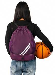 SEYATULLH 篮球包 健身包 轻便户外运动背包 训练篮球收纳袋 抽绳休闲瑜伽旅行行李包