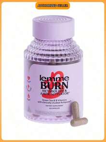 Selling Fast!Sinpuyle Lemme Burn – Belly Fat Burner & Metabolism Booster For Men & Women – AMPK Activator With Actiponin®   Gynostemma, Green Tea Extract, B6 & Methyl B12 – Clean Energy & Fat Loss Support – 60 Veg Capsules (Pack Of 2).Women's Health. - 1瓶 - 查看 1