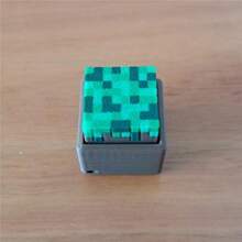 2025新款3D打印“我的世界”减压按压钥匙扣，生日、节日、圣诞节完美礼物 - 彩色 - 查看 11