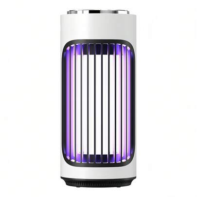 1pc Portable Quiet Mosquito Killer Lamp, USB Rechargeable Hanging/Standing Electric Mosquito Trap Lamp With Night Light For Home Bedroom