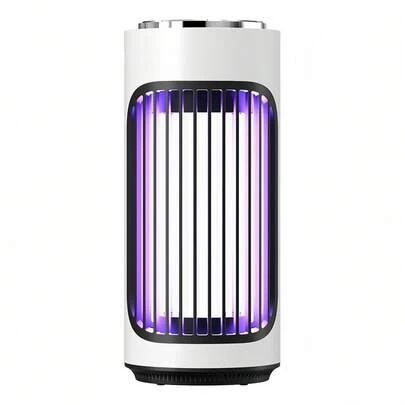 1 件便携式静音灭蚊灯，USB 可充电悬挂/立式电动灭蚊灯，带夜灯，适用于家庭卧室