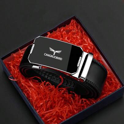 1pc Men's Simple & Fashionable Automatic Buckle Belt For Business, Casual & Daily Wear Casual, Business, Boyfriend Husband Father Dad Men Gift, Daily Wear, Fashion, Teen, Outdoor, Vacation, Athletic, Travel, Street, Boho, Vintage Fall, Autumn, Halloween Autumn-Winter Accessories,Suitable For Teens, Youth,Men,Casual, Outdoor, Athletic, Vacation, Graduation Gifts, Birthday, Daily Wear