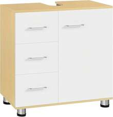 Bath Sets - White + Light Oak - View 10