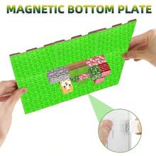 Juego de bloques de construcción magnéticos para el jardín, juguete apilable creativo, adecuado para niños y niñas de 3+ años, se puede usar con otras series de bloques de construcción magnéticos. Serie Toy World, regalo de Navidad, regalo de Halloween, regalo para el aula, regalo de Pascua. - Multicolor - Ver 2