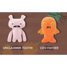 Spin Master 官方正品 - 可爱又丑陋的怪物宠物系列毛绒玩具，独特又可爱的收藏玩偶 - Fuggler寵物怪獸-生化怪#15731E - 查看 7