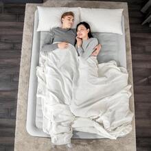 Sealy: AlwayzAire 18" Airbed - Queen - Built-In Comfort Pump Iatable Matr USB Charge Wave Beam Construction Adjustable Firmn Storage Bag - 彩色 - 查看 7