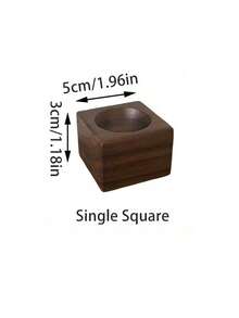 CMYD Studio 1pc Multislot Pine Wood Egg Holder, Nordic Style Rustic Egg Tray For Kitchen, Bakery, Refrigerator Storage, Home Decor, Gift, For Outdoor, Camping - Multicolor - View 16