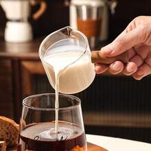 75ml Concentrated Coffee Cup With Handle & Double Spout, Transparent Glass Measuring Cup, Suitable For Making Coffee, Desserts, Salad Dressings - Multicolor - View 11