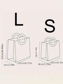 10 piezas/1 pieza Bolsa de tote redonda transparente y mate, bolsa de regalo del Día de San Valentín, bolsa de regalo de boda, bolsa de regalo de dama de honor con caramelos, bolsa de joyería, bolsa de regalo de dama de honor de boda, bolsa de regalo, bolsa de compras de ropa, bolsa de mano linda, bolsa de mano, bolsa de regalo reutilizable de PVC, bolsa de regalo de cumpleaños, bolsa de regalo de boda, bolsa de regalo del Día de San Valentín - Multicolor - Ver 8