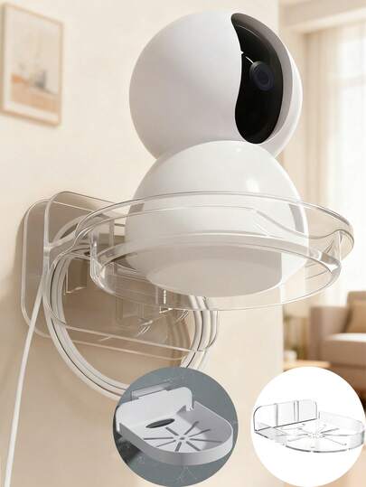 2pcs Camera Bracket, Drill-Free Wall-Mounted Surveillance Bracket, Universal Holder For Various Surveillance Cameras