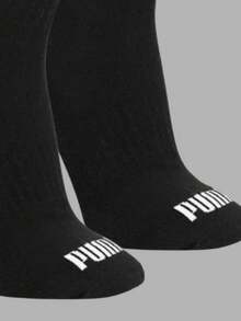 Kit 3 Pairs Of Pum@ Sport Cotton Men's Mid-Calf Socks - 黑色 - 查看 5