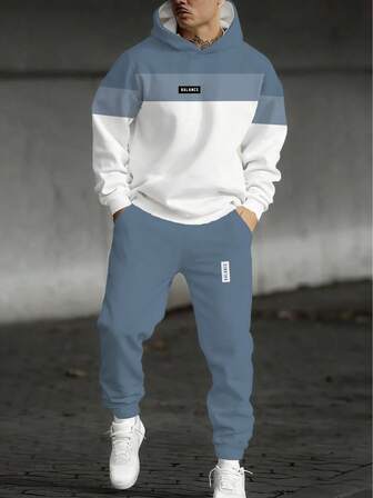بدلة رياضية كاجوال للرجال، تتكون من بلوزة وبنطلون، مصنوعة من 100% بولي إستر، قماش خفيف الوزن مناسب للربيع والخريف، بدون بطانة من الفليس، مادة ناعمة