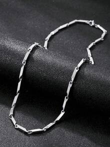 1 Piece Mobius Necklace Men's Hip Hop Niche Design Men's Fashion Versatile Premium Jewelry For Daily Wear - L191-b - View 5