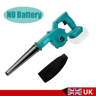 IKUNQUAN Cordless Leaf Blower Compatible With Makita Battery (NO Battery), Up To 180MPH Small Electric Leaf Blower, Electric Leaf Cleaner, Lightweight Handheld Small Blower For Patio, Garden, House, Depot