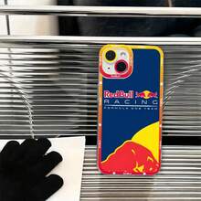 Fashion Red Logo B-BullS Phone Case Cover compatible with  16ProMax 16 15 13 14 12 11 Pro Max Mini Angel Eyes Soft Transparent Cover,Cover compatible with  17 pro hülle,  17 pro max hülle,  17 hülle,  16 pro hülle