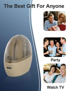 1 Pair Of Hearing-Aid Headphones-Charging Bin, Hearing Aid/Amplifier Suitable For The Elderly, Rechargeable Hearing Aid Suitable For The Elderly, The Best Hearing Aid Suitable For The Elderly With Noise Cancellation Function And Volume Control.