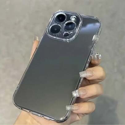 3-Pack Luxury Shockproof Transparent Phone Set, Compatible With 17 16 15 14 13 12 11 Pro 16 15 14 Plus 13 12 X XS XR 8 Plus TPU Soft Back