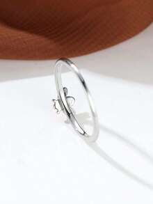 Anillo decorativo de abeja JXOX - Oro amarillo - Ver 3