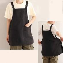 1pc Artistic Apron, Adjustable Multi-Pocket Double-Sided Design, Durable Polyester Material, Suitable For Kitchen, Baking, Cafe, Photography And Home, Versatile Workwear Suitable For Home, Library, Catering, Baking, Cafe, Kitchen, Multi-Purpose Workwear - Multicolor - View 12