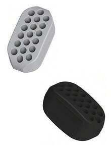 Entrenador de mentón y mandíbula, entrenador de músculos faciales para fitness, máquina de ejercicio de masticación con soportes de silicona