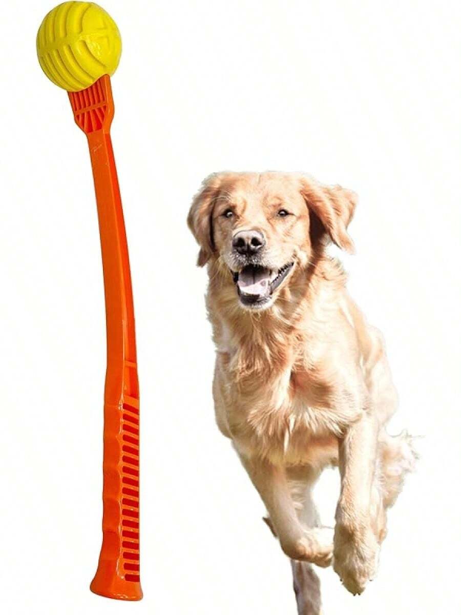 Ren   Ultra Whistling Ball Launcher Dog Toy (1 Count) - Launcher and Ball - View 1