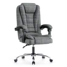 GartistGo Ergonomic Office Chair With Large Padded Seat, Height Adjustable Reclining Office Chair,High Back Office Chair