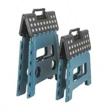 2-Pack ANVIL 8.5 IN. & 12.5 IN. FOLDING STEP STOOLS-Lightweight, Sturdy And Easy To Store. - Màu xanh đậm - Xem 4