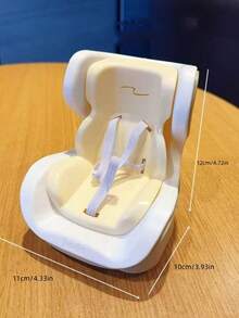 1pc Hamster Mini Safety Seat Car Mounted Hamster Pet Model Air Vent Decor Storage Small Mouse Car Seat Accessory