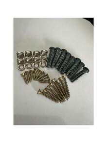 Kit Of 4 White Shelves For Multipurpose Niche Bedroom Living Room Bathrooms - Nhiều màu - Xem 5