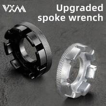 VXM Mountain Road Bicycle Spoke Wrench Tool, Fixed Gear Repair Adjustment Tensioner