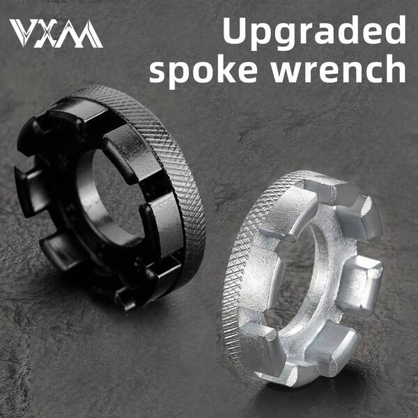 VXM Mountain Road Bicycle Spoke Wrench Tool, Fixed Gear Repair Adjustment Tensioner