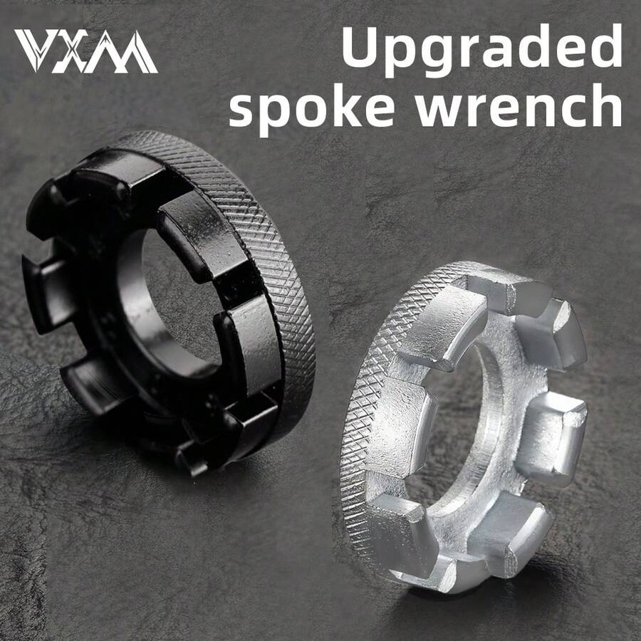 VXM Mountain Road Bicycle Spoke Wrench Tool, Fixed Gear Repair Adjustment Tensioner