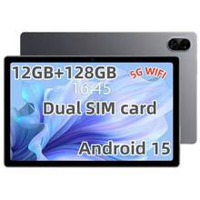 TenYide 10.1" IPS Screen Android Tablet PC, 8GB/16GB+128GB, Dual SIM, Dual Camera, WiFi/Bluetooth/GPS/Cellular, Suitable For Touch Gaming, Web Browsing, Video Calls, Movie Watching - Black - View 2