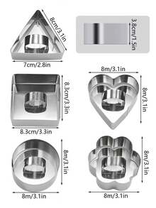 1pc/3pcs Round Biscuit Cutter With Handle,Stainless Steel Round Circle Doughnut Cutter Baking Mold,Stainless Steel Biscuit Cutter,Handle Biscuit Cutting Three Pieces Set,Round Shaped Biscuit Mold