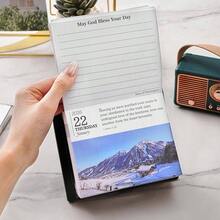 2026 Bible Calendar - Bible Verses Calendar 2026 From Jan 2026 - Dec 2026, 365 Days Desk Calendar 2026, 5.9x 4.9, Thick Paper, Adjustable Easel - 2026年台曆 - 查看 8