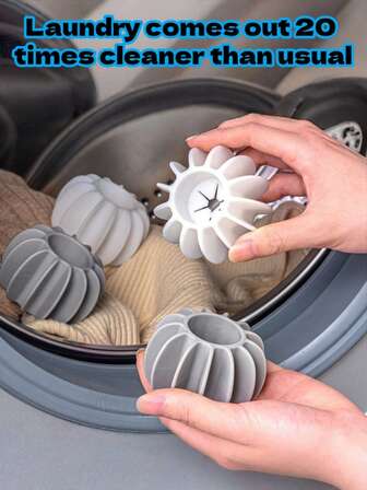 1pc Laundry Ball, Household Washing Machine Cleaning Ball, Anti- And Stain Removal Cleaner