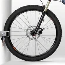 Mountain Bicycle Wall Mount Hook Road Bike Park Rack Buckle Stand Holder Clip - Black - View 3